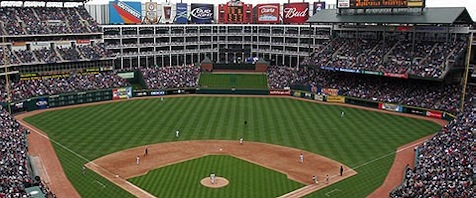 Texas Rangers - Bark at the Park, aka the best night at