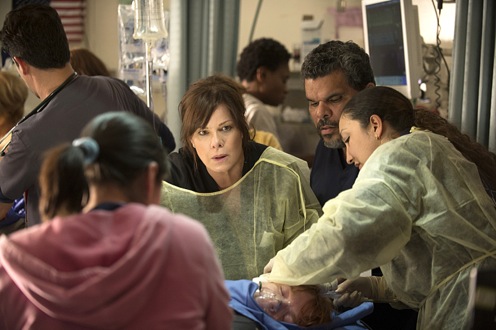 is marcia gay harden leaving code black 2017